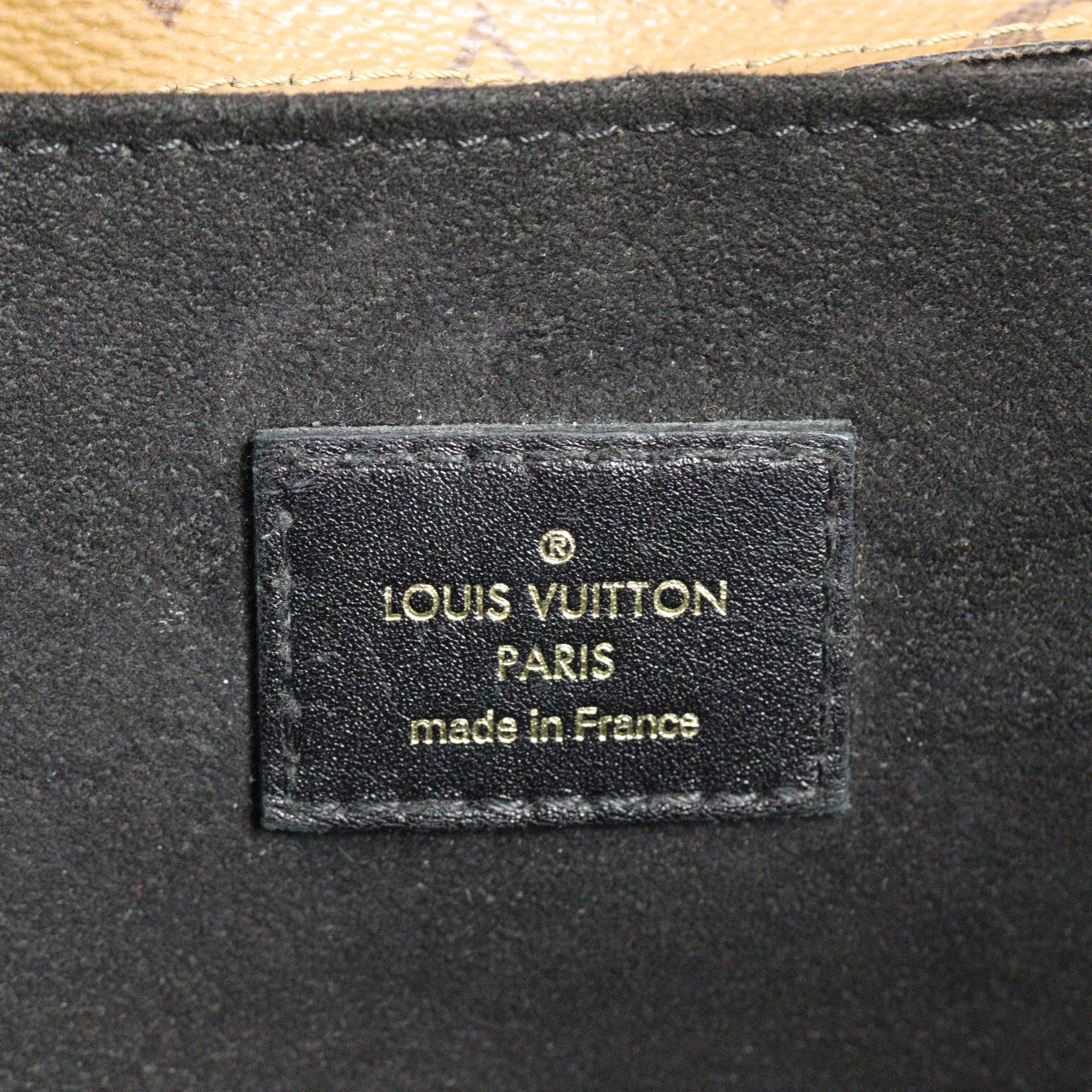 Louis Vuitton Pochette Metis Monogram Reverse
