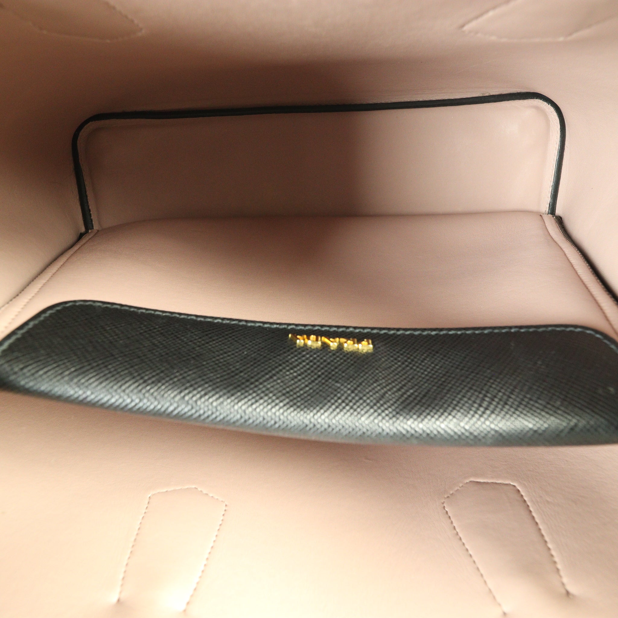 Prada Saffiano Cuir Double Bag Large