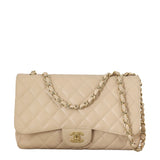 Chanel Classic Single Flap Jumbo Caviar