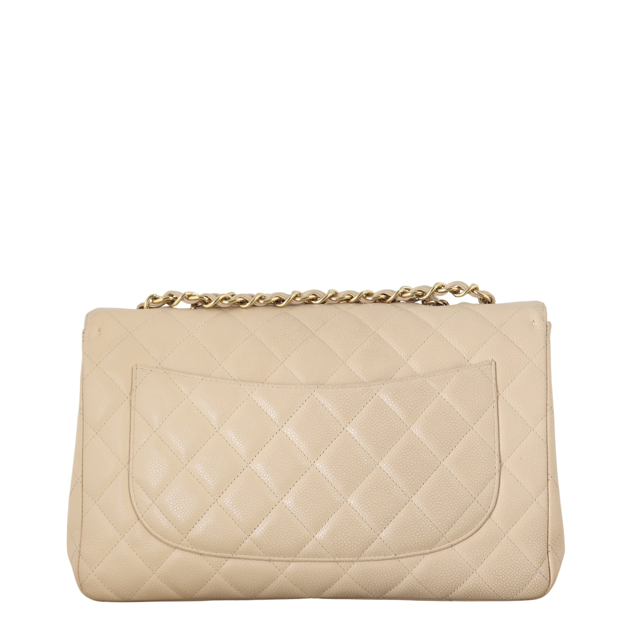 Chanel Classic Single Flap Jumbo Caviar