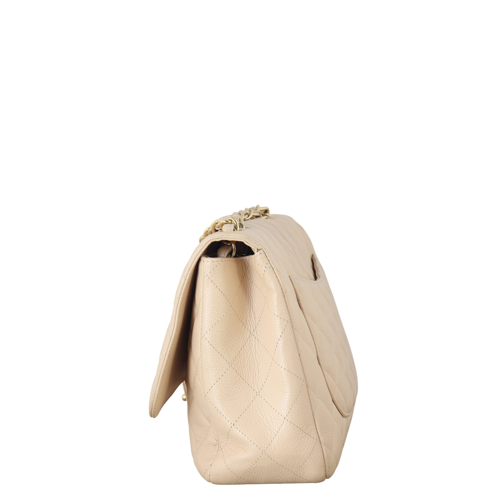 Chanel Classic Single Flap Jumbo Caviar