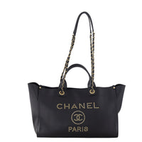 Chanel Deauville Large Tote Studded Leather