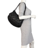Chanel Bubble Quilt Accordion Flap Bag