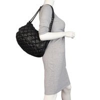 Chanel Bubble Quilt Accordion Flap Bag