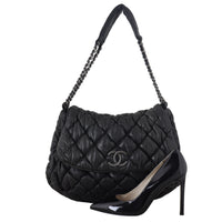 Chanel Bubble Quilt Accordion Flap Bag