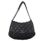 Chanel Bubble Quilt Accordion Flap Bag