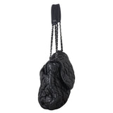 Chanel Bubble Quilt Accordion Flap Bag
