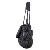 Chanel Bubble Quilt Accordion Flap Bag