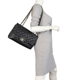 Chanel Classic Single Flap Jumbo Caviar