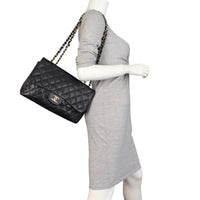 Chanel Classic Single Flap Jumbo Caviar