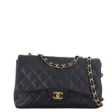 Chanel Classic Single Flap Jumbo Caviar