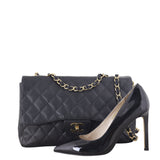 Chanel Classic Single Flap Jumbo Caviar