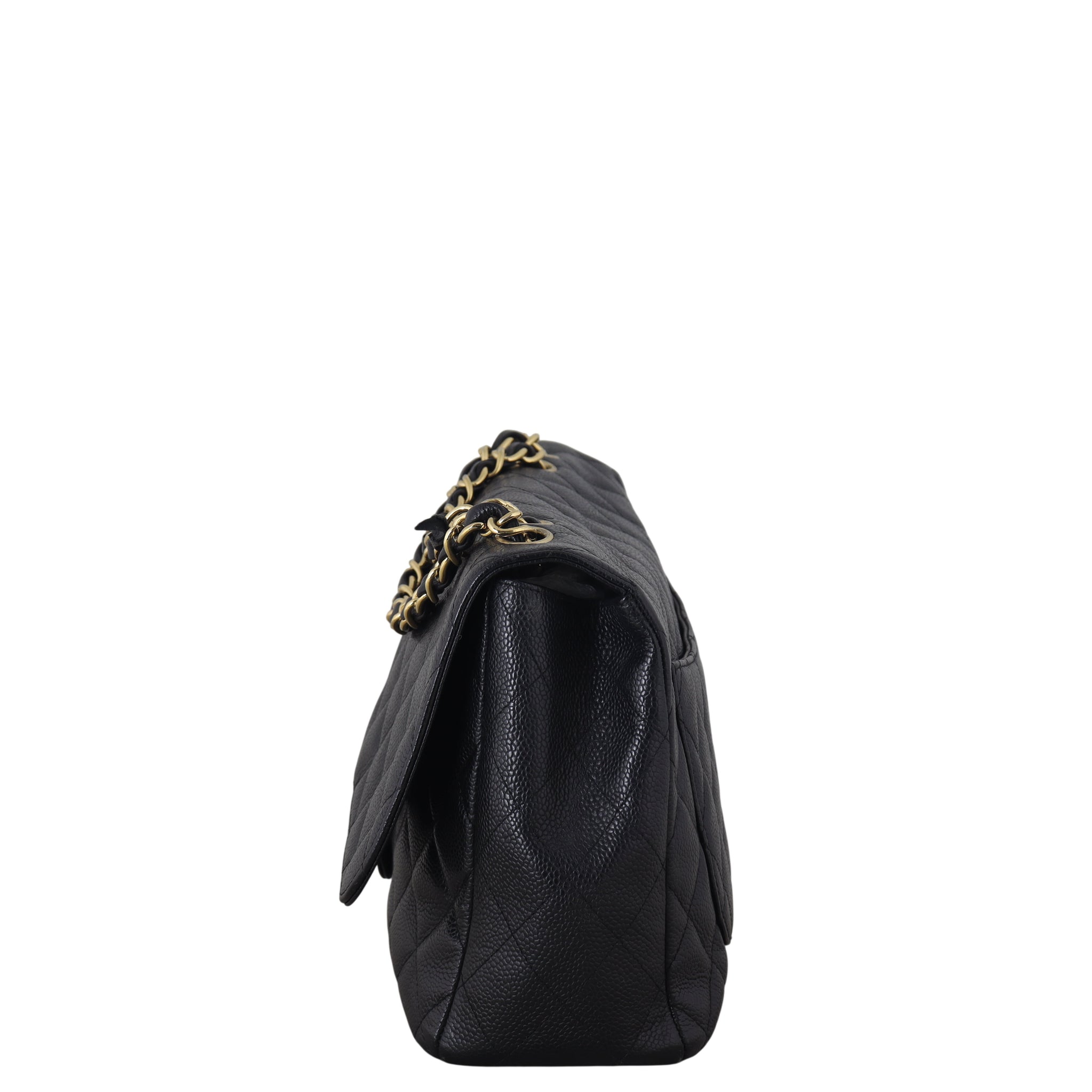 Chanel Classic Single Flap Jumbo Caviar