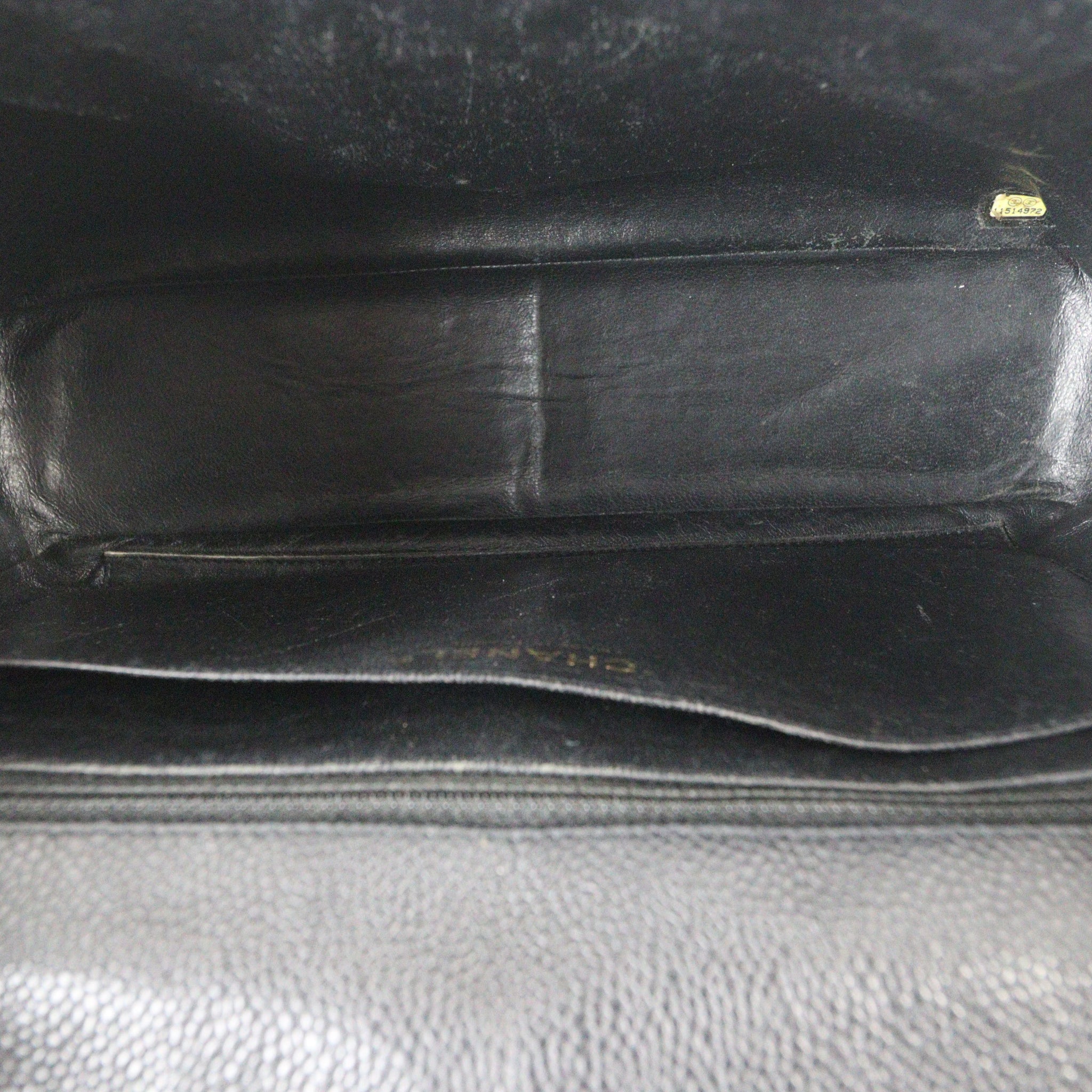 Chanel Classic Single Flap Jumbo Caviar