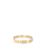 Cartier Love Cuff Bracelet Pink Sapphire 18k Rose Gold
