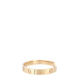 Cartier Love Cuff Bracelet Pink Sapphire 18k Rose Gold