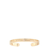 Cartier Love Cuff Bracelet Pink Sapphire 18k Rose Gold