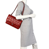 Chanel Classic Double Flap Jumbo Patent