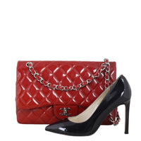 Chanel Classic Double Flap Jumbo Patent