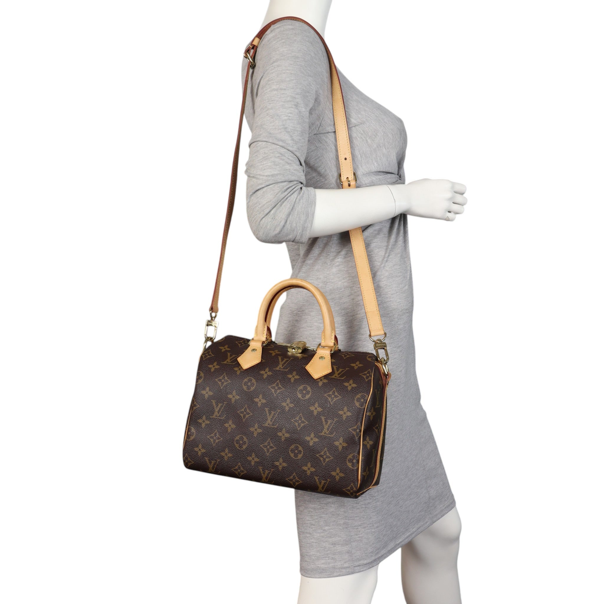 Louis Vuitton Speedy 25 Bandouliere Monogram