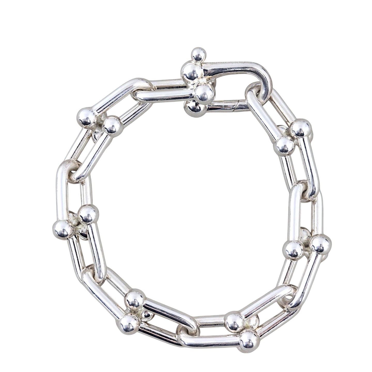 Tiffany & Co HardWear Large Link Sterling Silver Bracelet