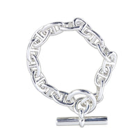Hermes Chaine d'Ancre Sterling Silver Link Bracelet