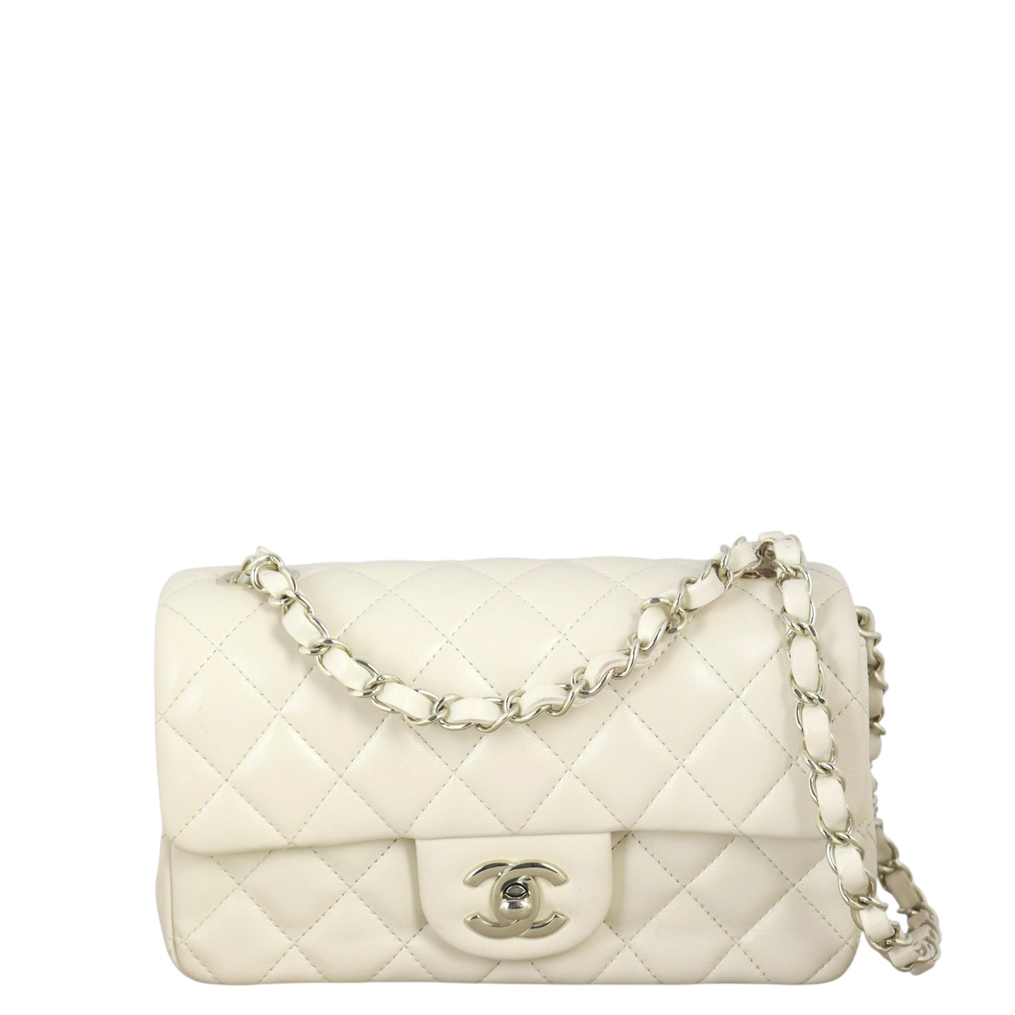 Chanel Classic Flap Mini Rectangular Bag Lambskin