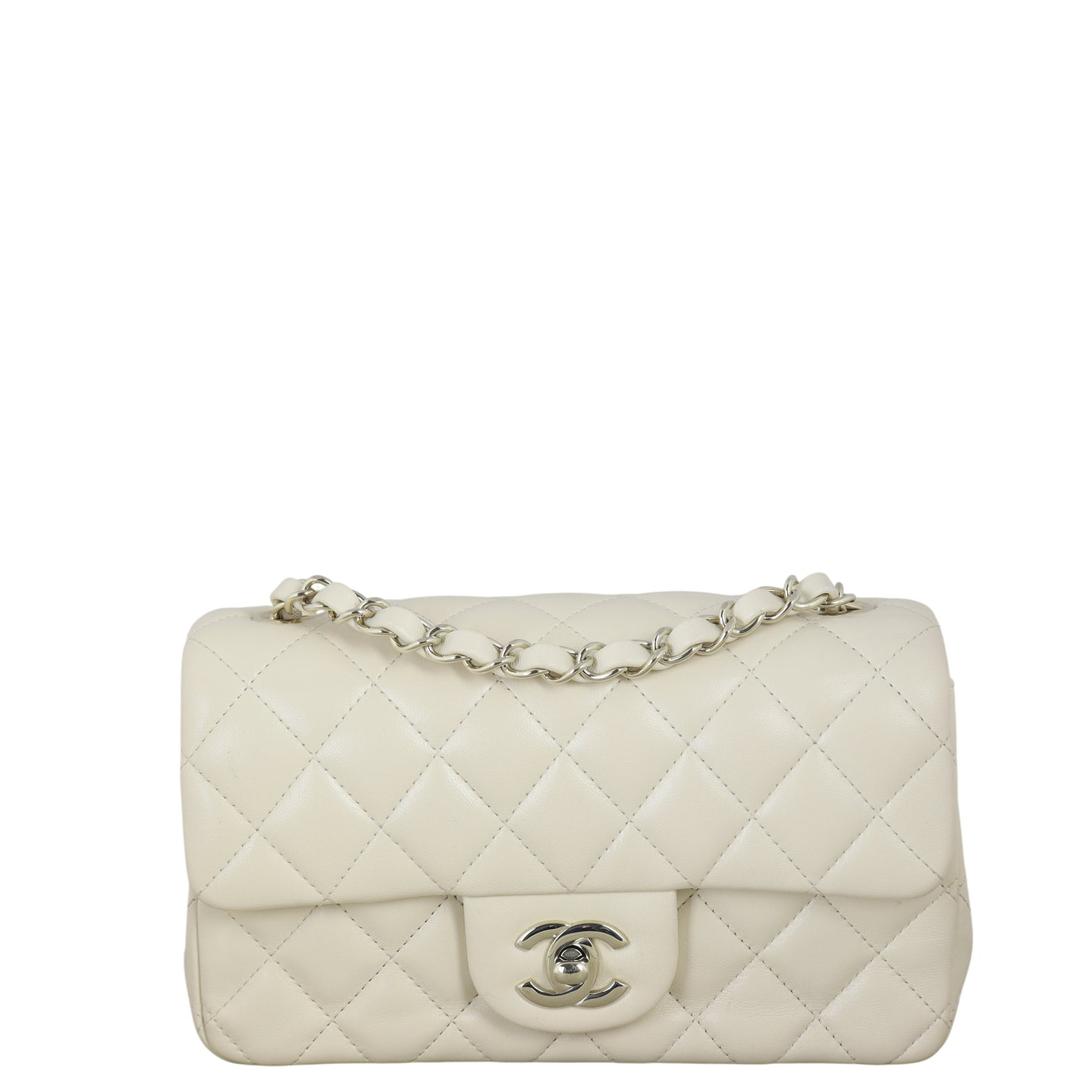 Chanel Classic Flap Mini Rectangular Bag Lambskin