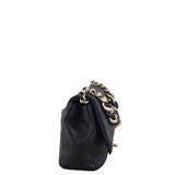 Chanel Elegant Plexi Double Chain Flap Bag