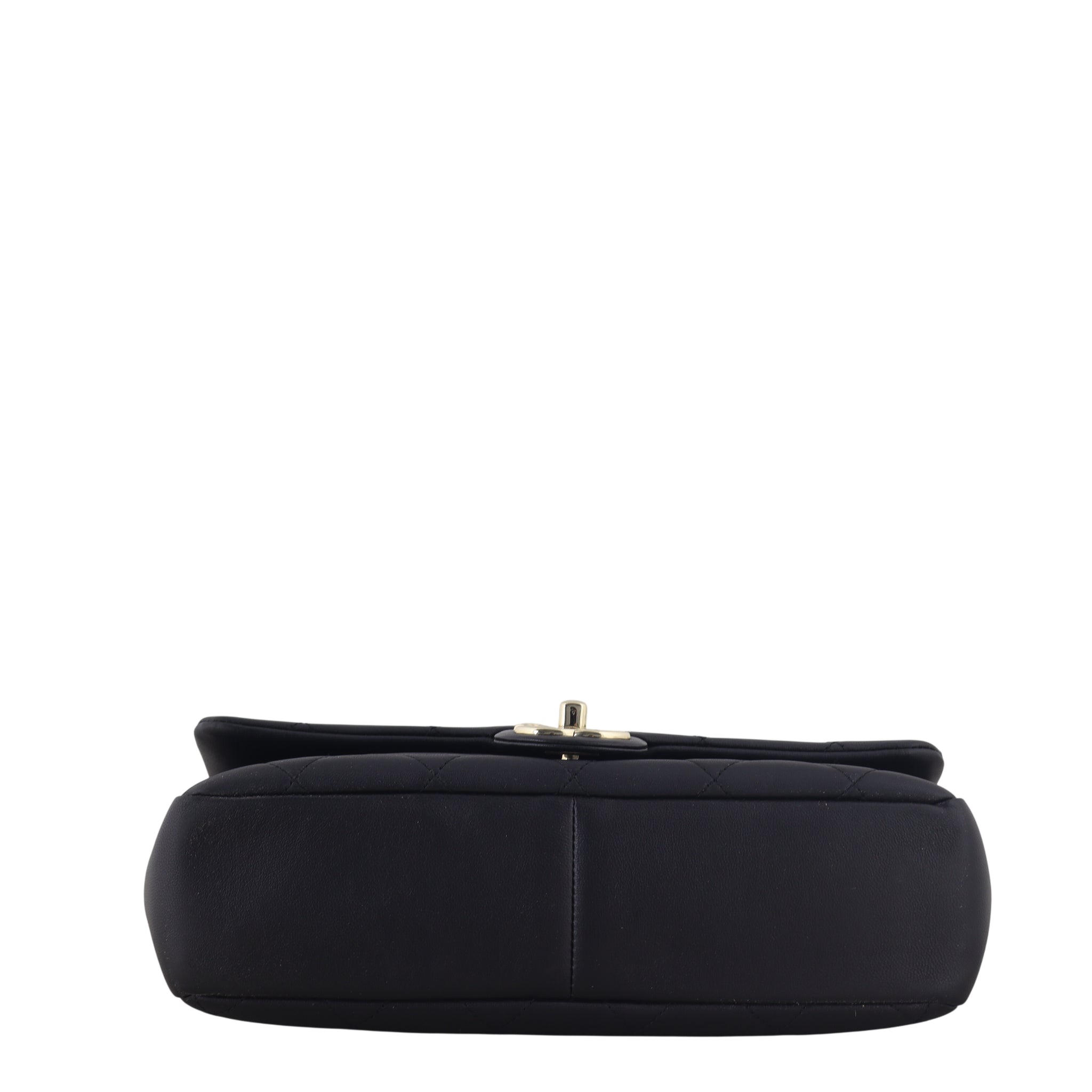 Chanel Elegant Plexi Double Chain Flap Bag