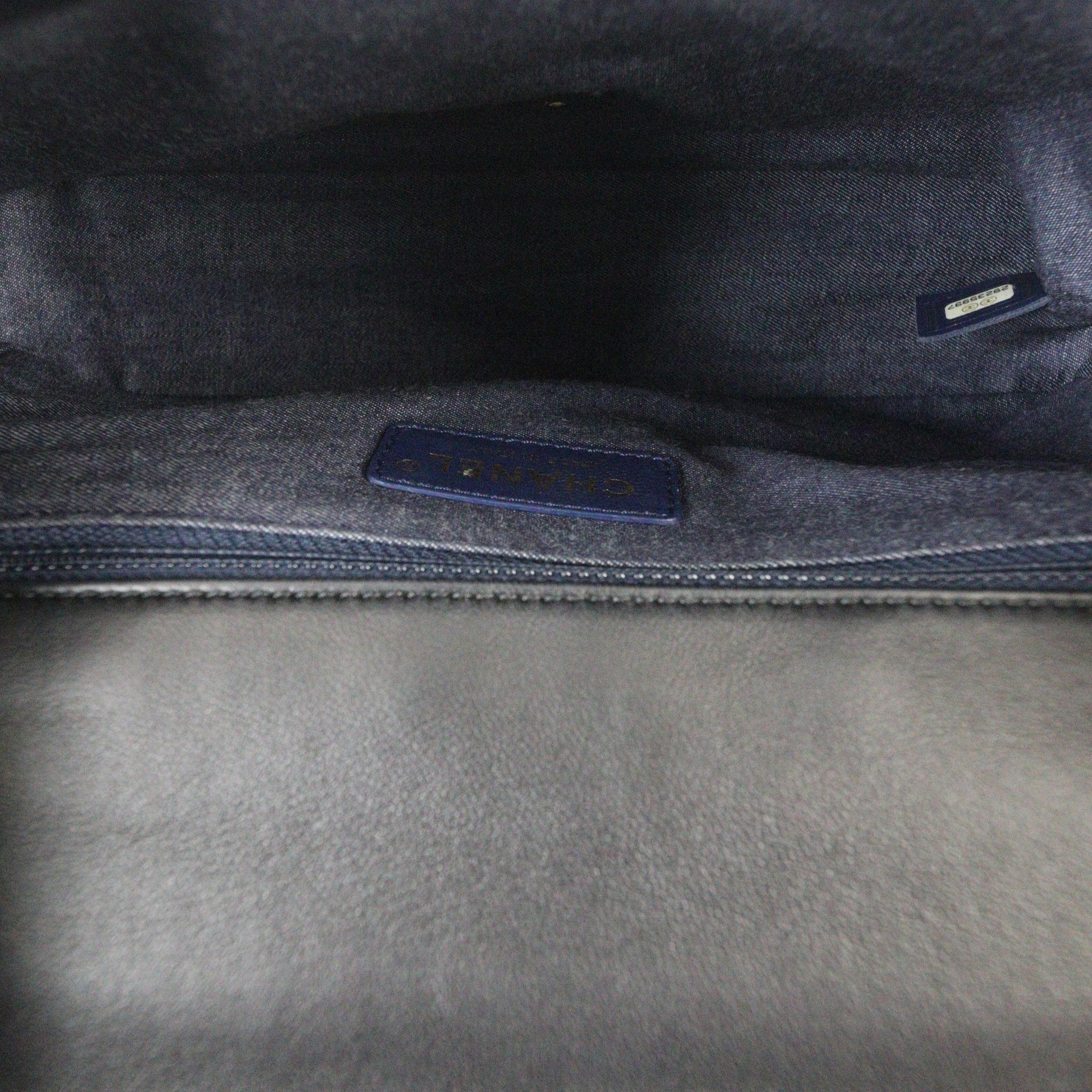 Chanel Elegant Plexi Double Chain Flap Bag