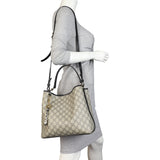 Gucci GG Monogram Emblem Bucket Medium