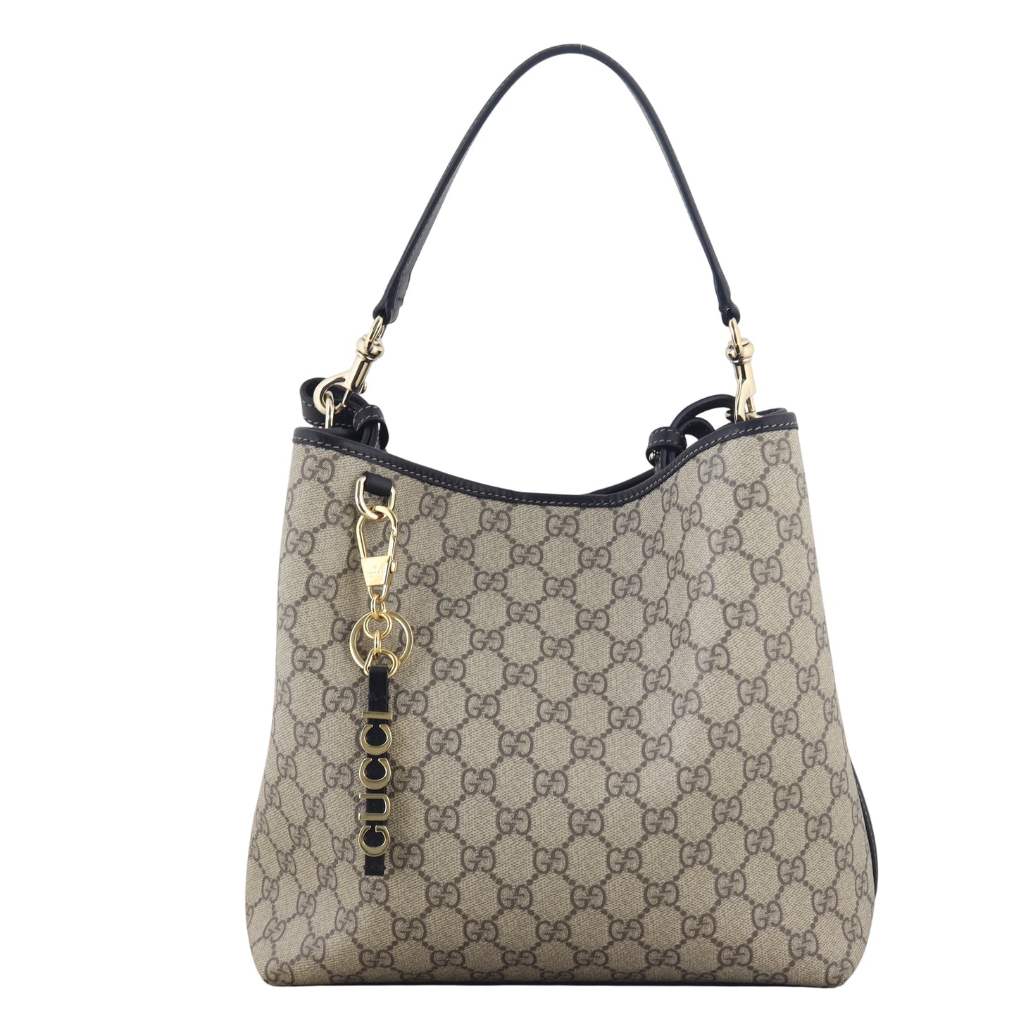 Gucci GG Monogram Emblem Bucket Medium