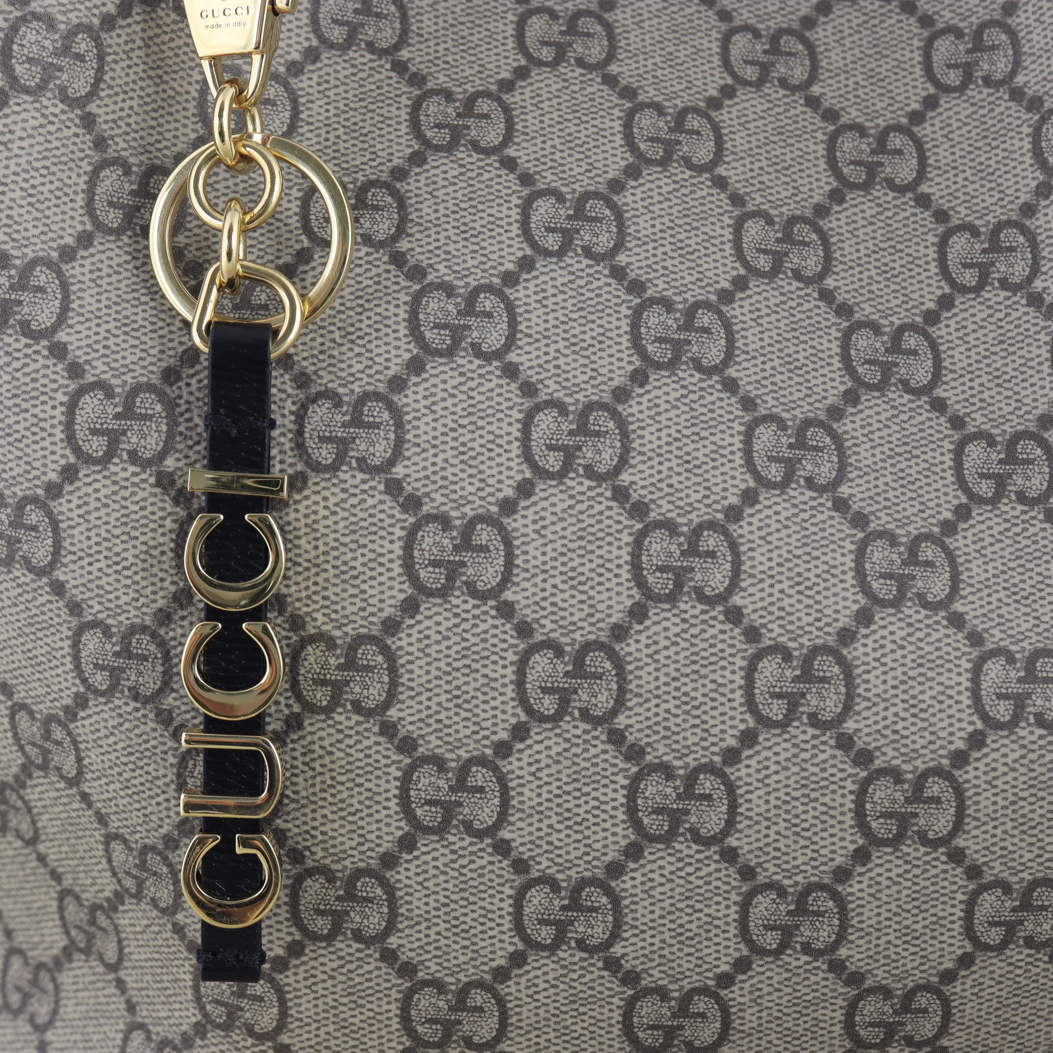 Gucci GG Monogram Emblem Bucket Medium