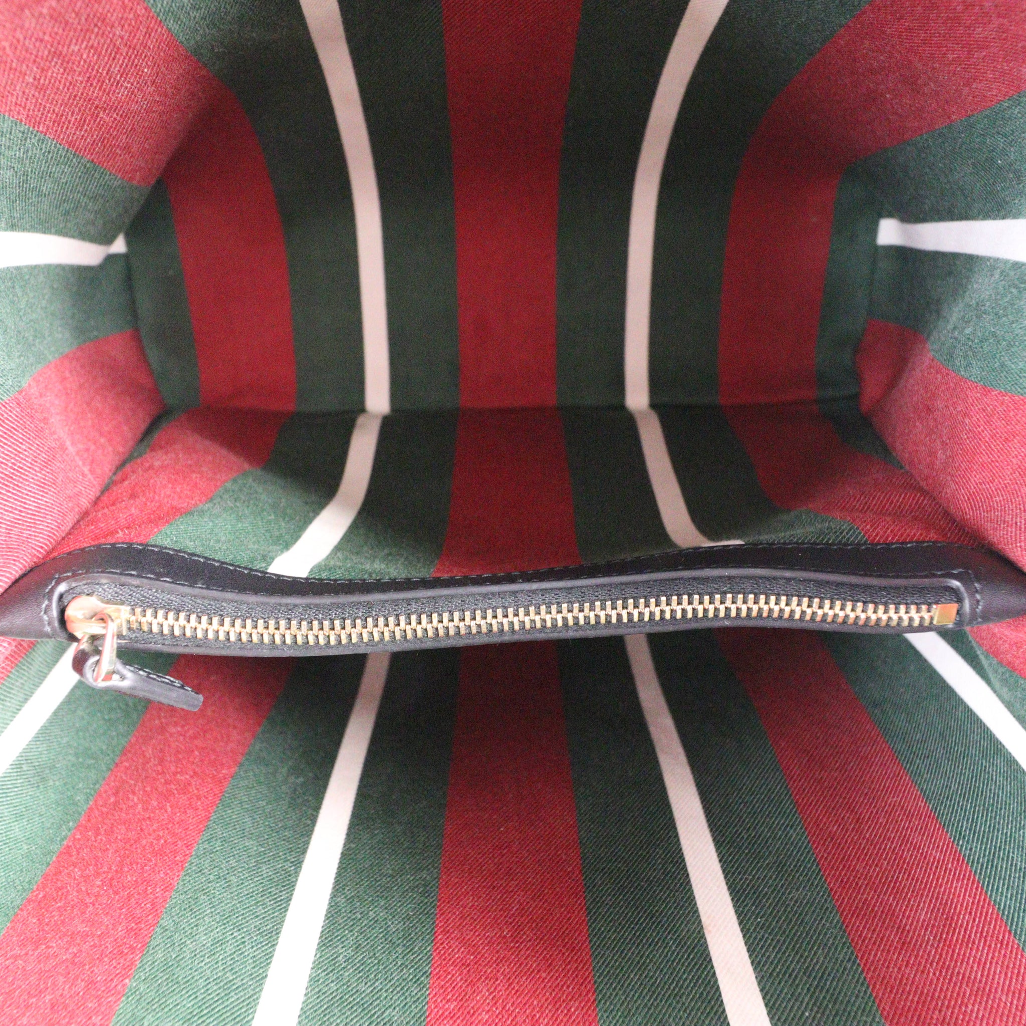 Gucci GG Monogram Emblem Bucket Medium