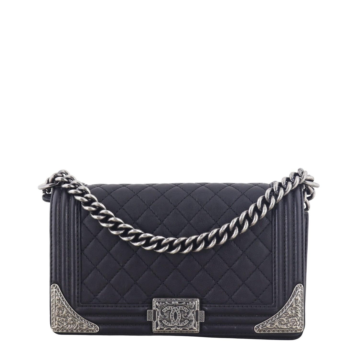 Chanel Boy Old Medium Paris-Dallas