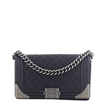 Chanel Boy Old Medium Paris-Dallas