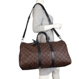 Louis Vuitton Keepall 45 Bandouliere Monogram Macassar