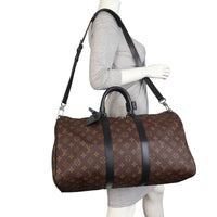 Louis Vuitton Keepall 45 Bandouliere Monogram Macassar
