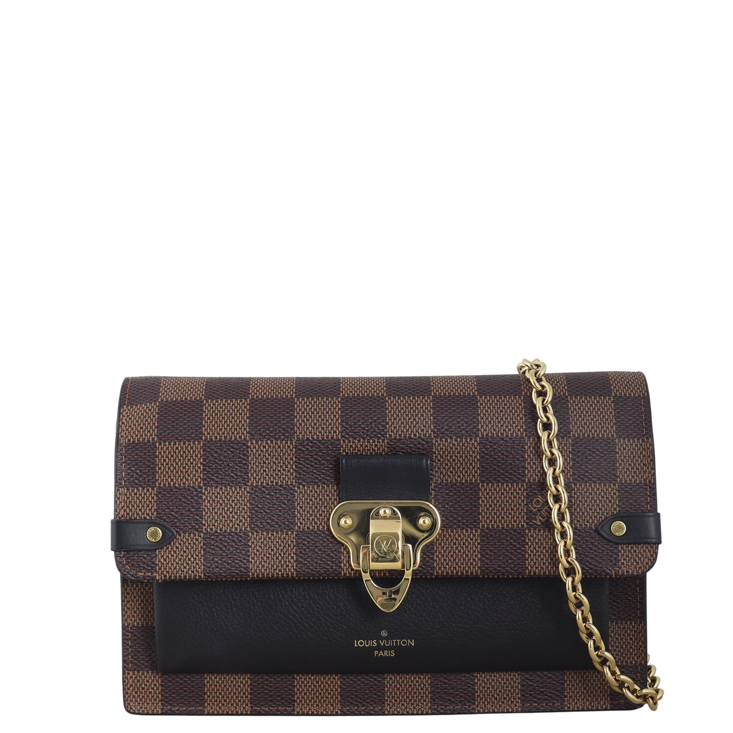 Louis Vuitton Vavin Chain Wallet Damier Ebene