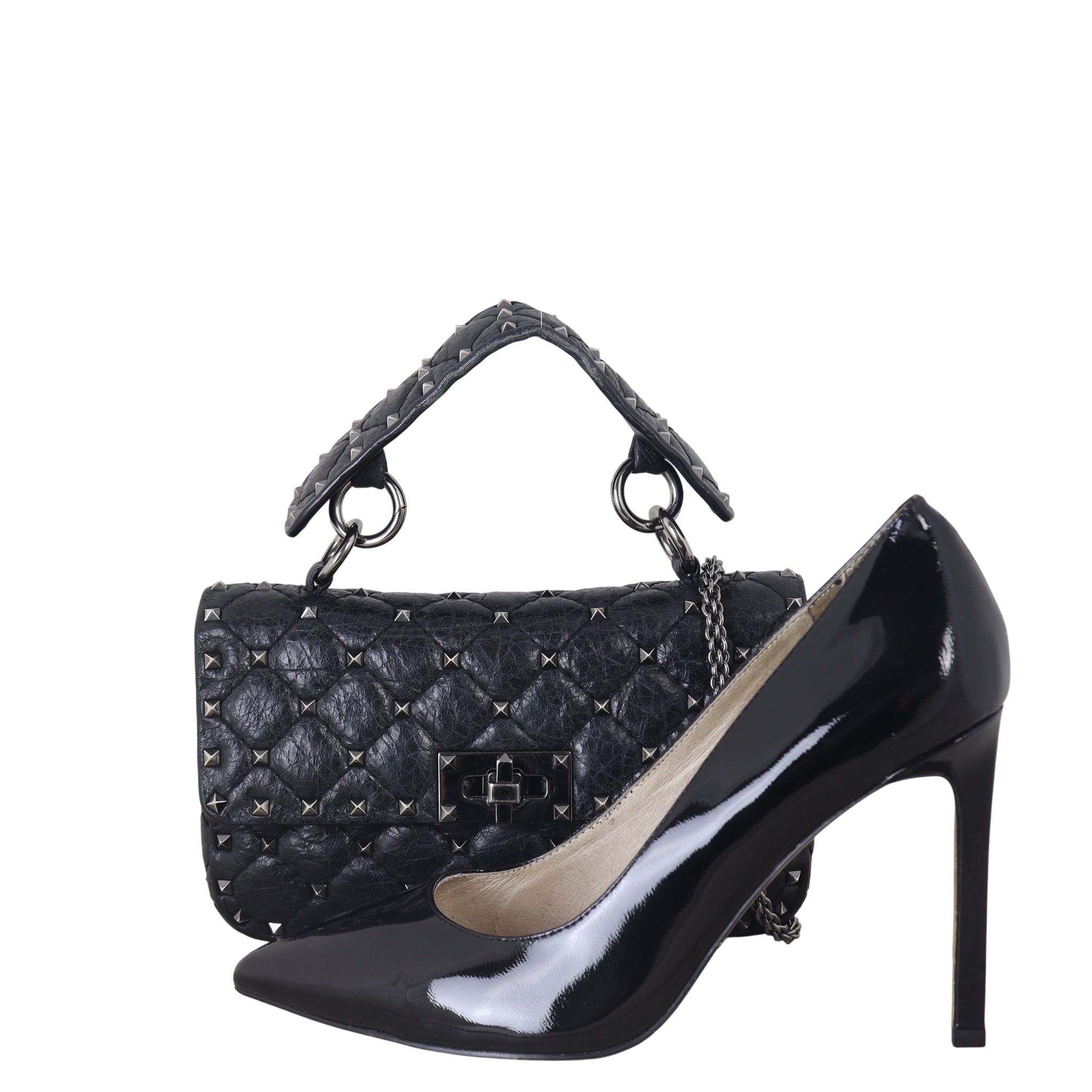 Valentino Small Rockstud Shoulder Bag