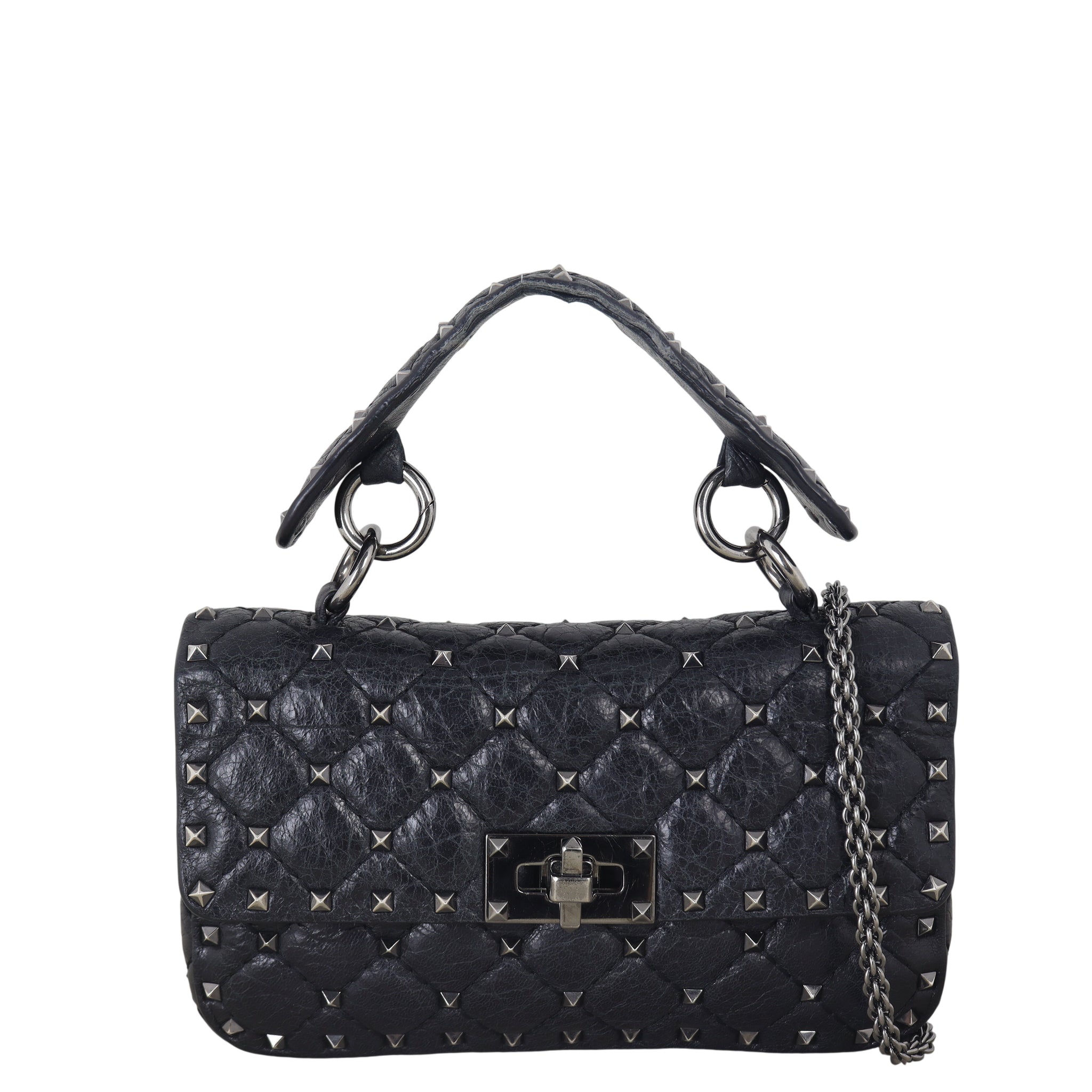 Valentino Small Rockstud Shoulder Bag