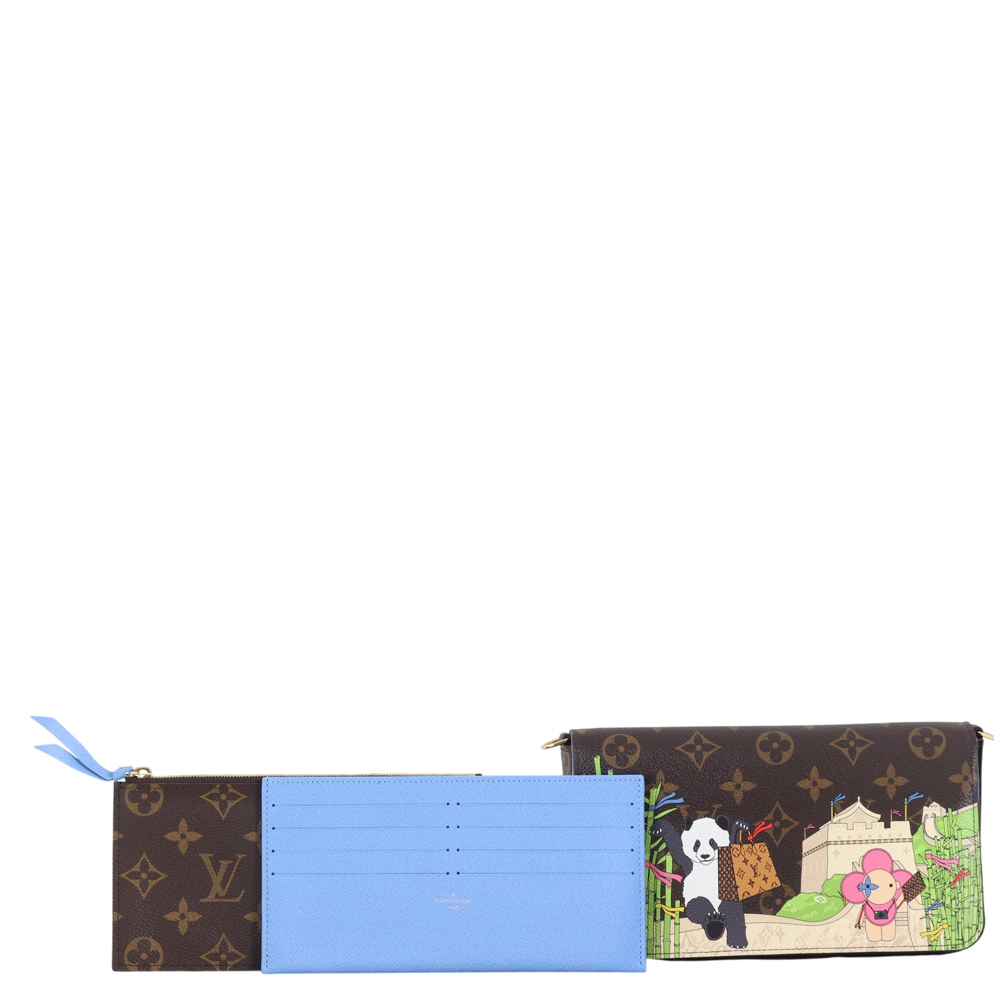 Louis Vuitton Felicie Pochette Monogram Vivienne 2021 Print