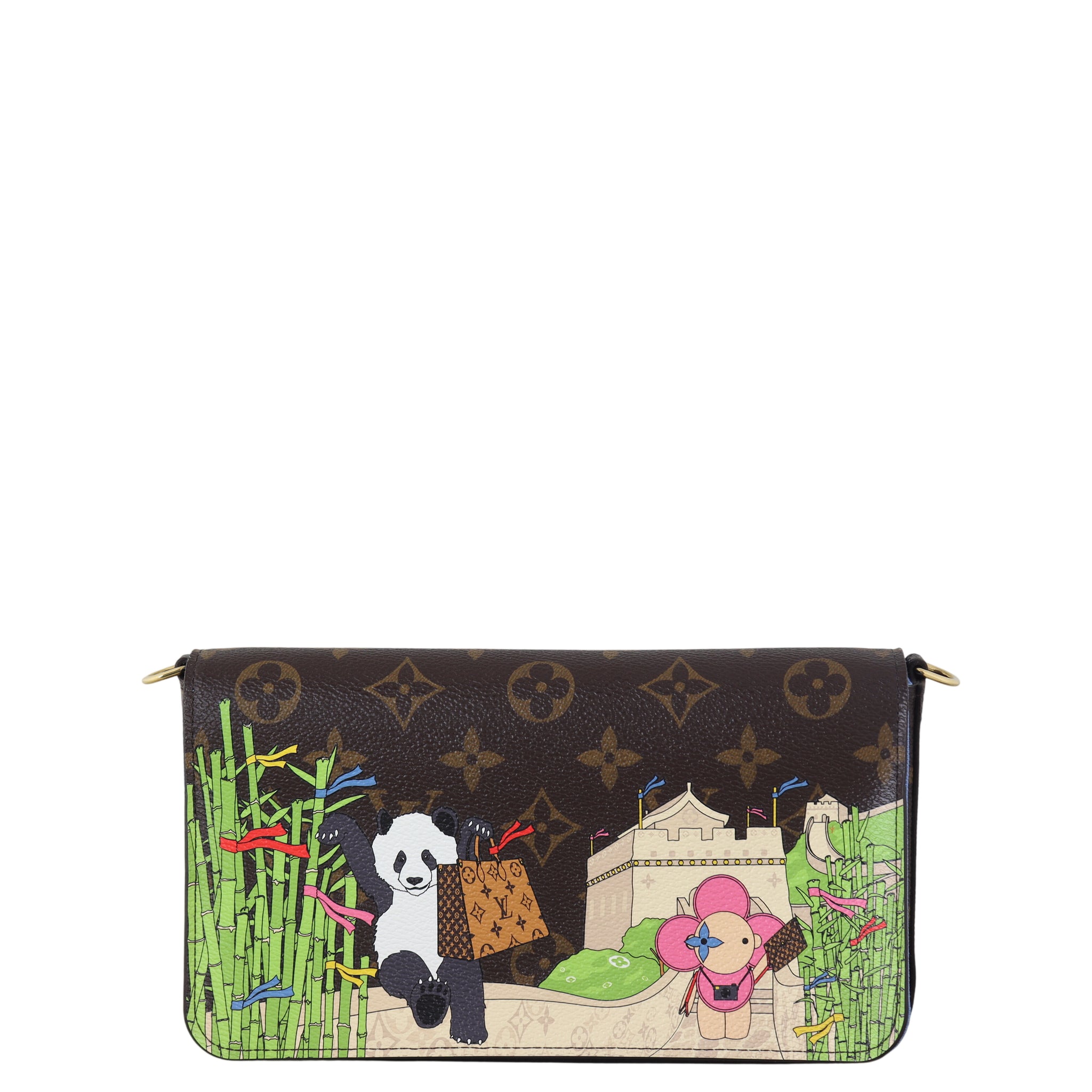 Louis Vuitton Felicie Pochette Monogram Vivienne 2021 Print