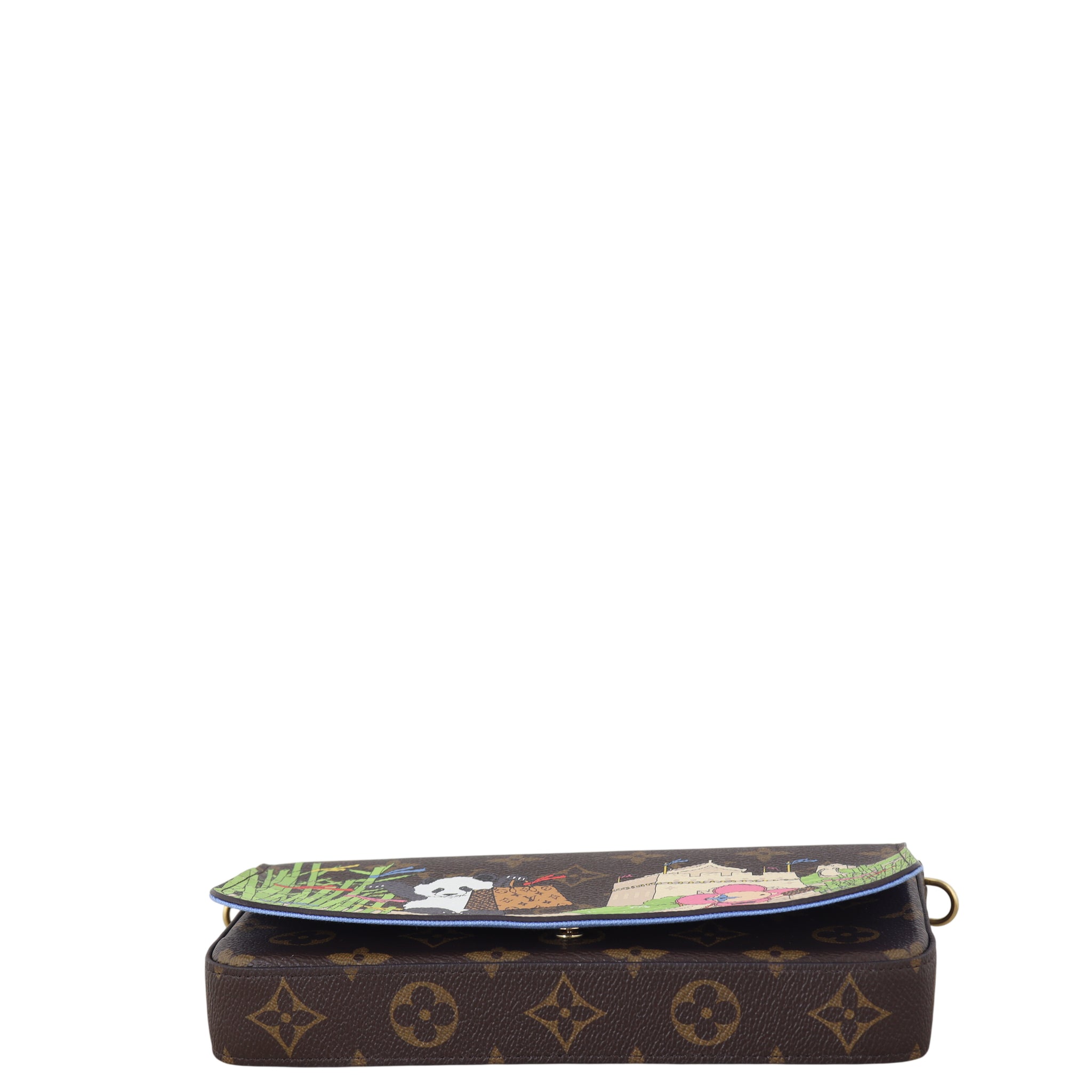 Louis Vuitton Felicie Pochette Monogram Vivienne 2021 Print