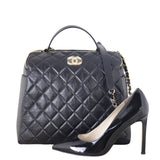 Chanel CC Bowling Bag Large
