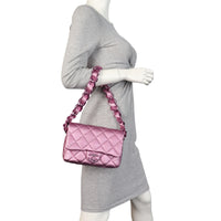 Chanel CC Mini Flap Lacquered Chain Bag