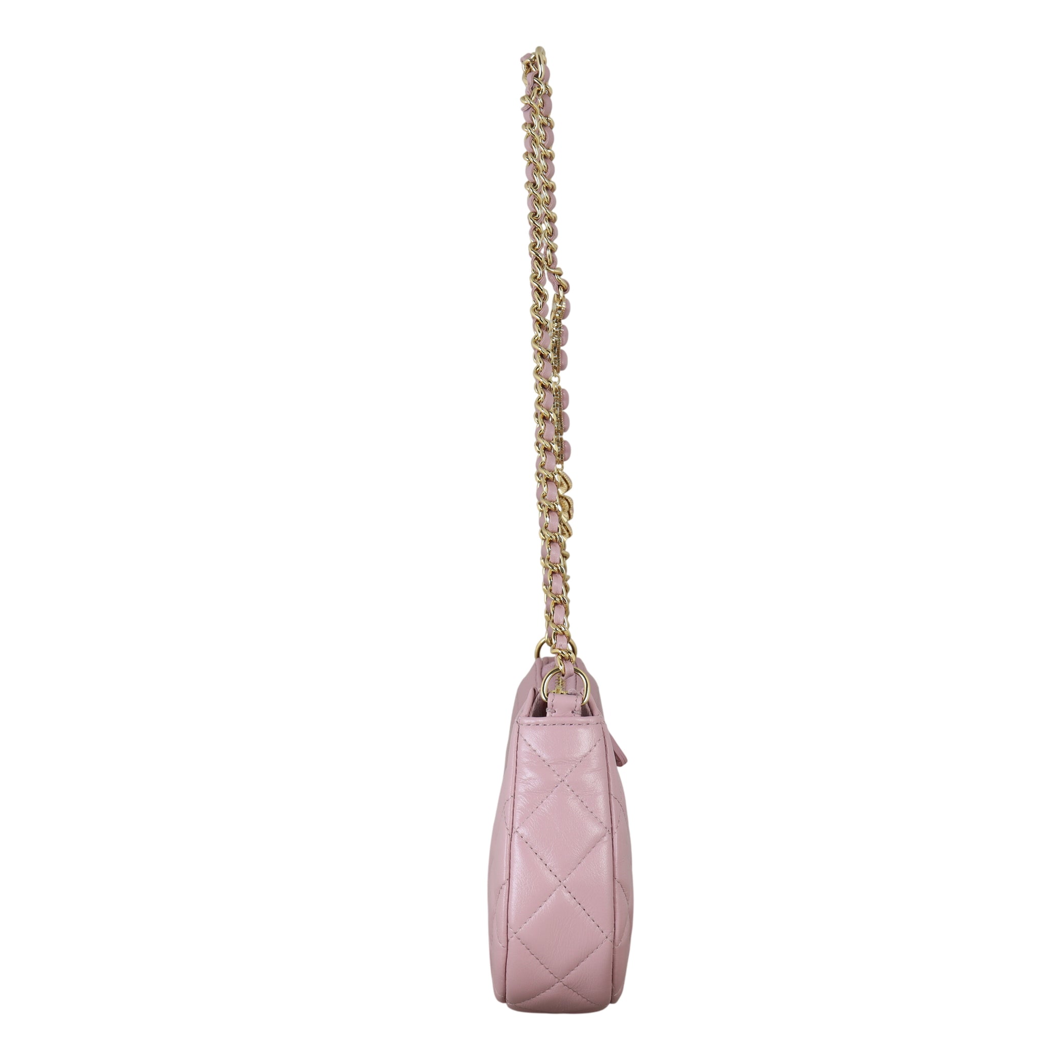 Chanel CC Heart Chain Hobo