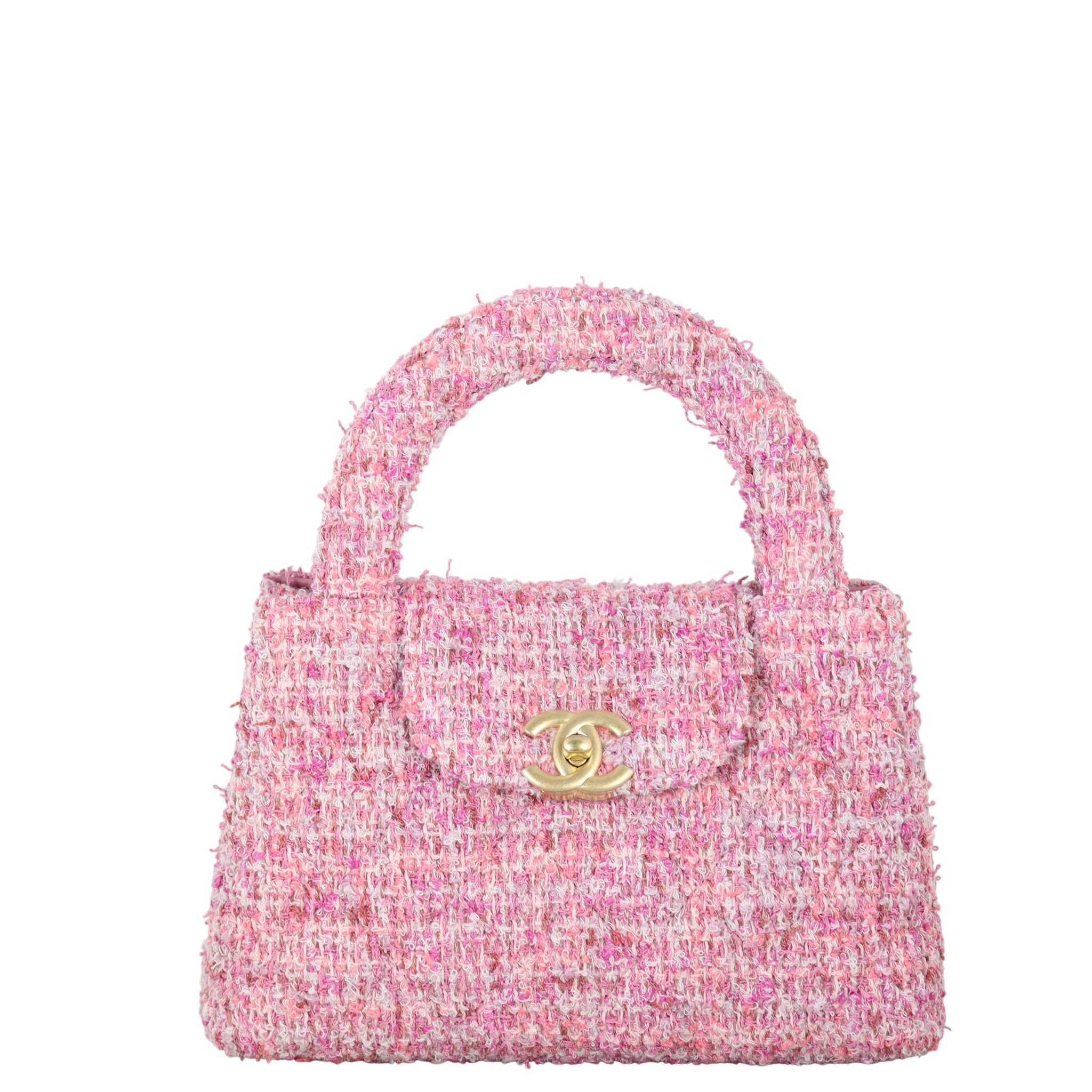 Chanel Kelly Shopper Nano Tweed