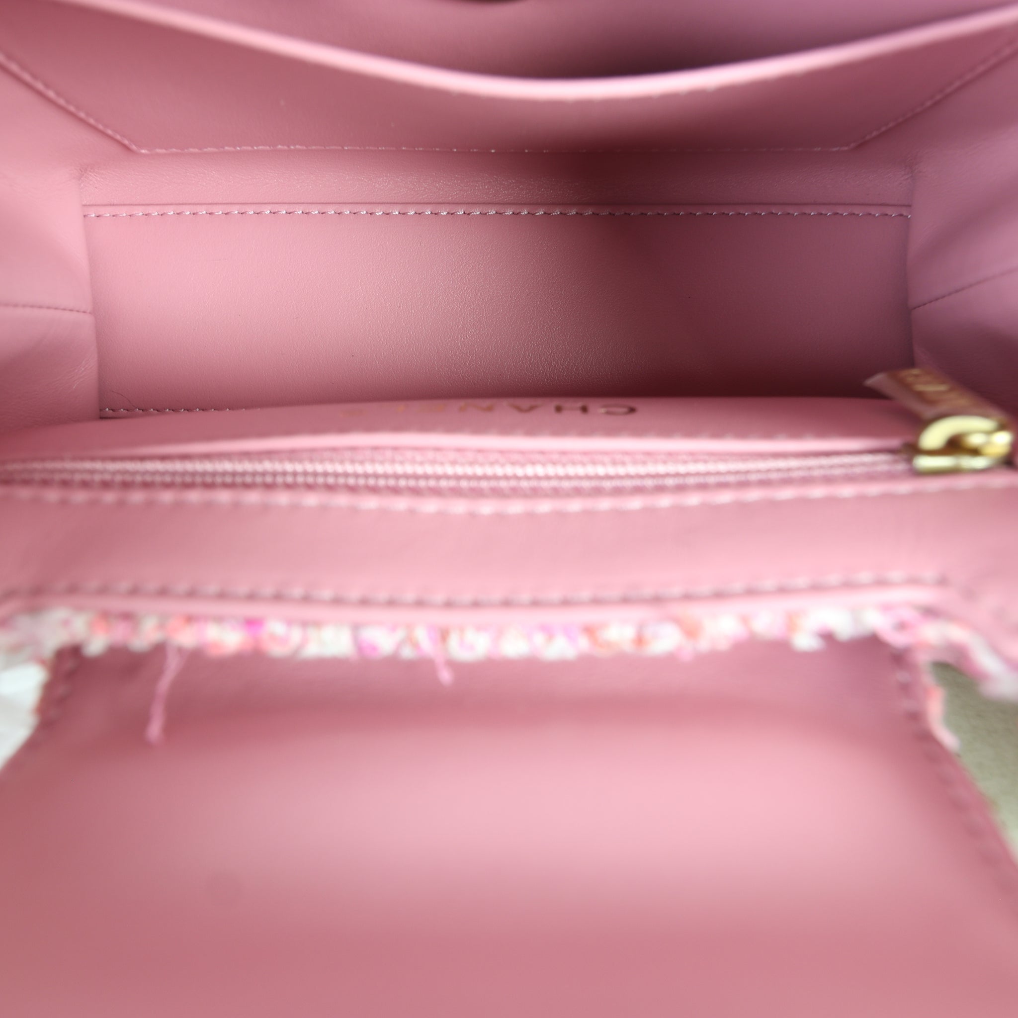 Chanel Kelly Shopper Nano Tweed
